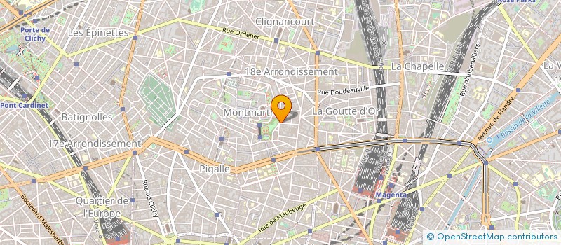 localisation de l'entreprise AZ GRAPHIC à PARIS