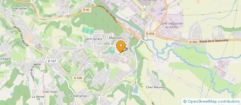 localisation de l'entreprise AZ HOLDING 38 à VIENNE