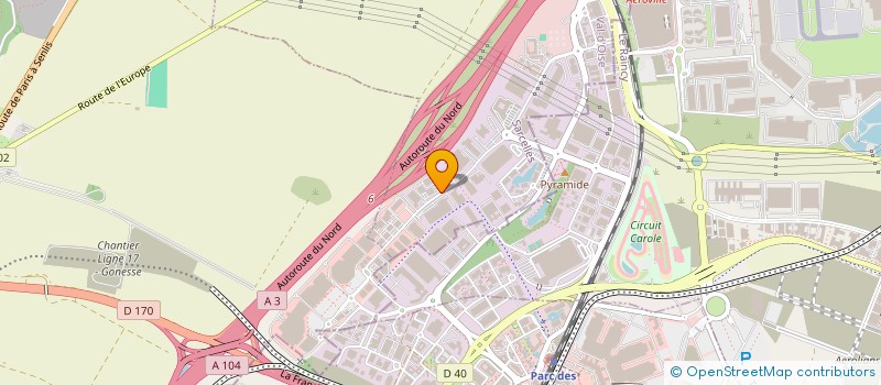 localisation de l'entreprise AZ HOME à ROISSY-EN-FRANCE