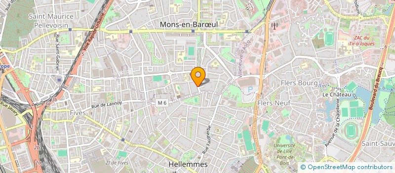 localisation de l'entreprise AZ IMMO  MONS-EN-BARUL