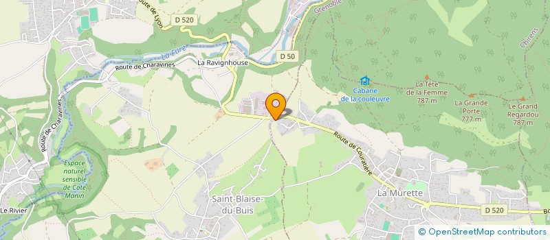 localisation de l'entreprise AZ IMMO  LA MURETTE