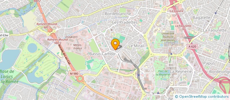 localisation de l'entreprise AZ-IMMO à TOULOUSE