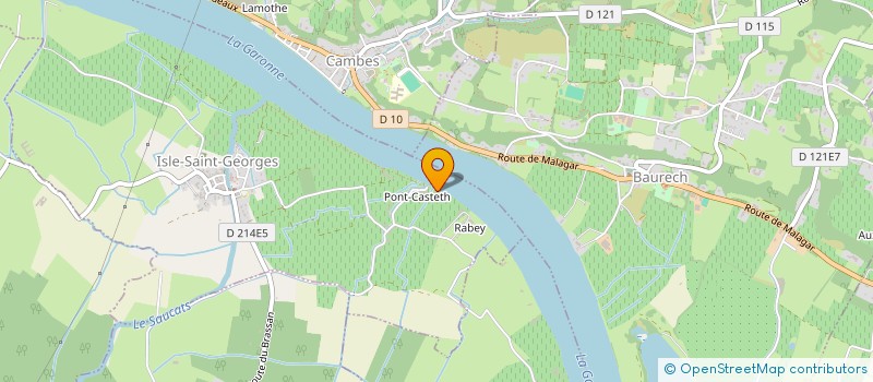 localisation de l'entreprise AZ IMMOBILIER  ISLE-SAINT-GEORGES