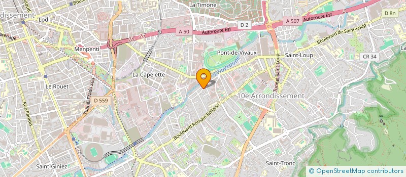 localisation de l'entreprise AZ INSTALLATION à MARSEILLE
