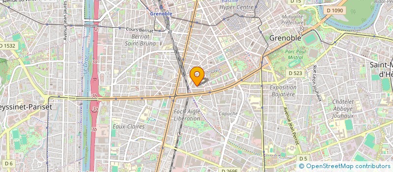 localisation de l'entreprise AZ INTERENOV  GRENOBLE