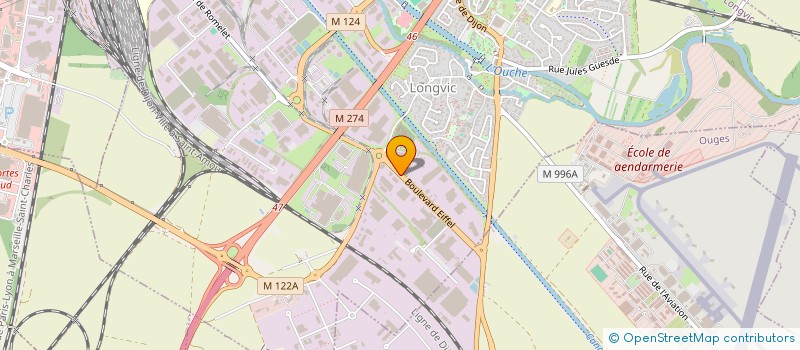 localisation de l'entreprise AZ INVESTMENT  LONGVIC