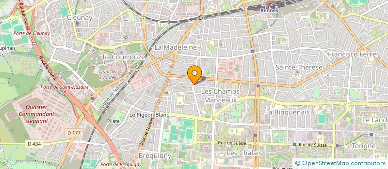 localisation de l'entreprise AZ LAB  RENNES