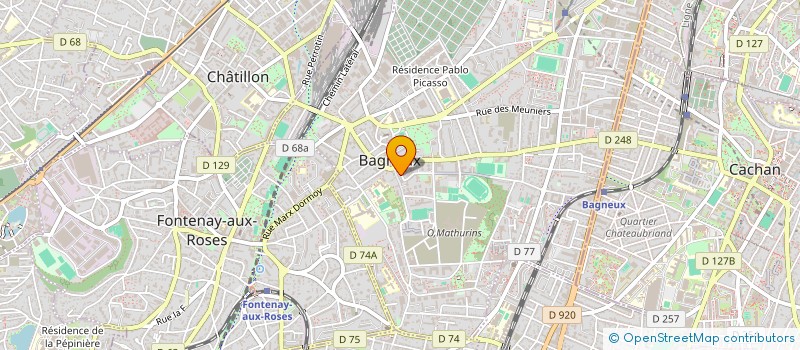 localisation de l'entreprise AZ LEAN CONSULTING à BAGNEUX