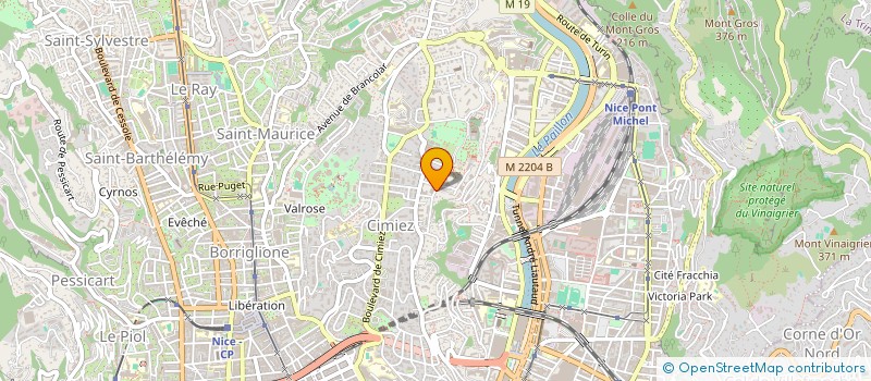 localisation de l'entreprise AZ LION RENOV à NICE