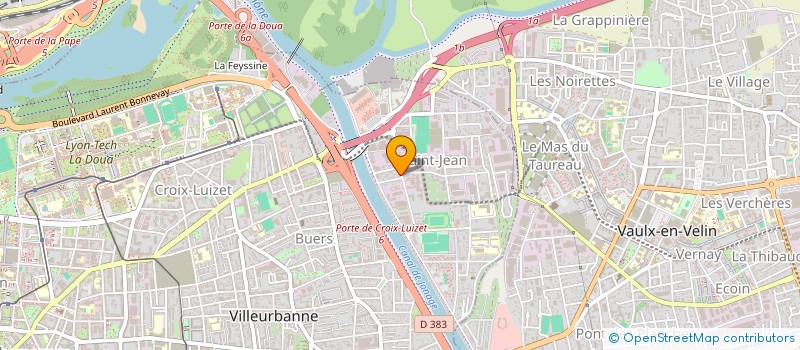 localisation de l'entreprise AZ LOCATION  VILLEURBANNE