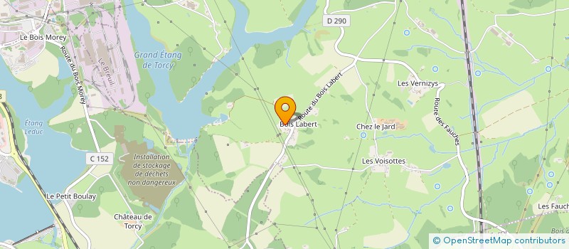 localisation de l'entreprise AZ LOGIC  LE BREUIL