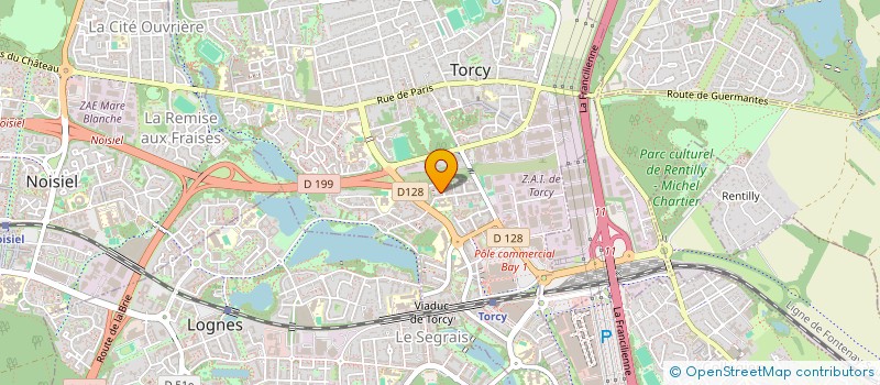 localisation de l'entreprise AZ LOGISTIQUE  TORCY