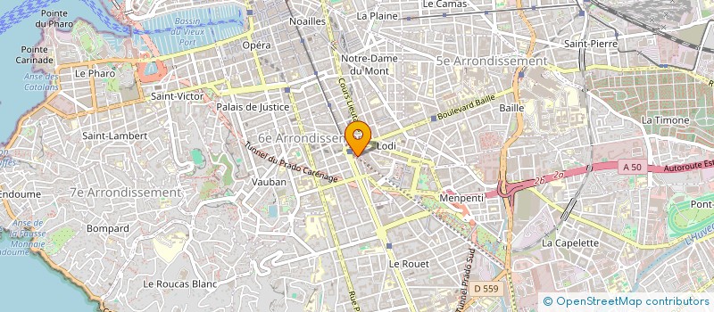 localisation de l'entreprise AZ LOISIRS 84  MARSEILLE