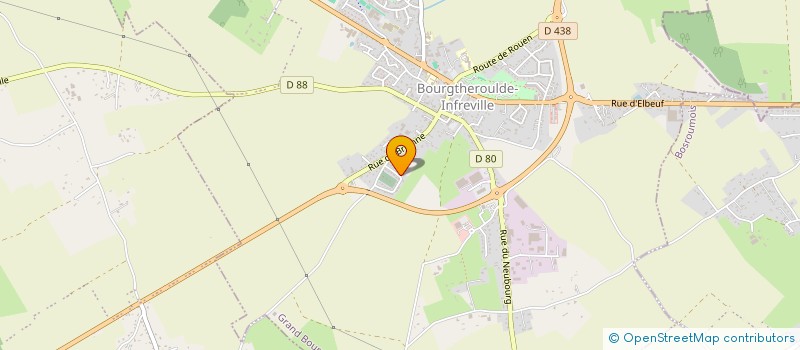 localisation de l'entreprise AZ MATERIAUX  GRAND BOURGTHEROULDE