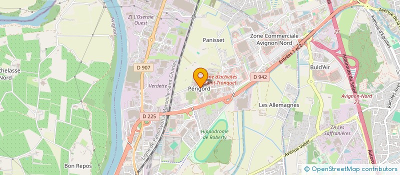 localisation de l'entreprise AZ MATERIELS à LE PONTET