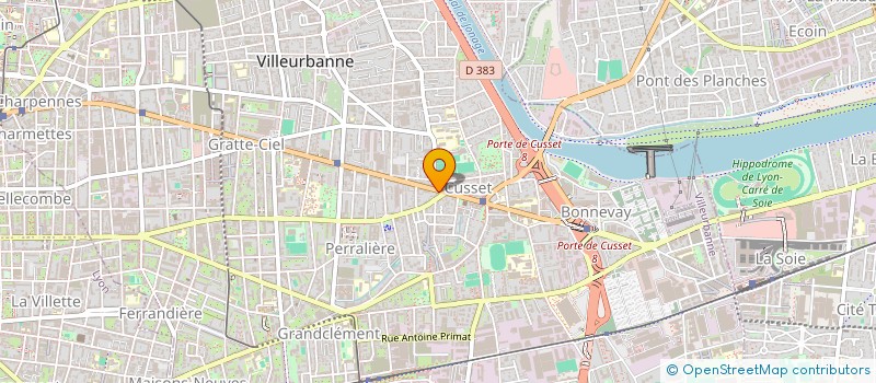 localisation de l'entreprise AZ MULTIMEDIA à VILLEURBANNE