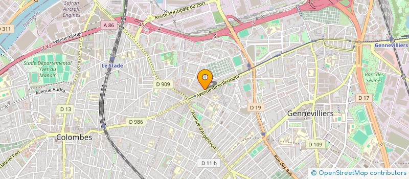 localisation de l'entreprise AZ PARTNERS à SAINT-OUEN-SUR-SEINE