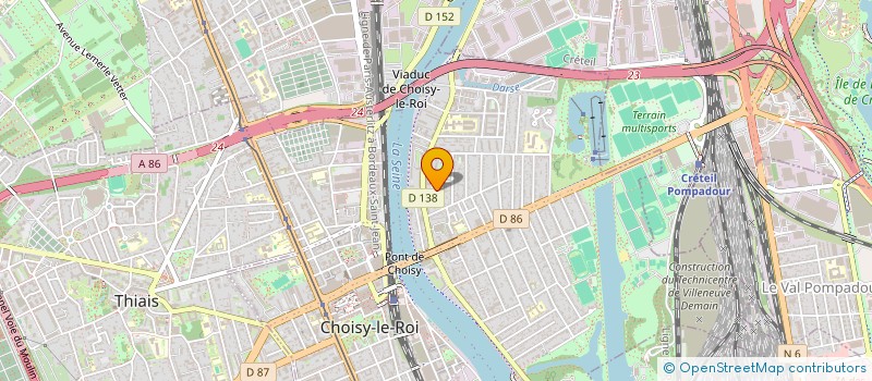 localisation de l'entreprise AZ PATRIMOINE PLUS  CHOISY-LE-ROI