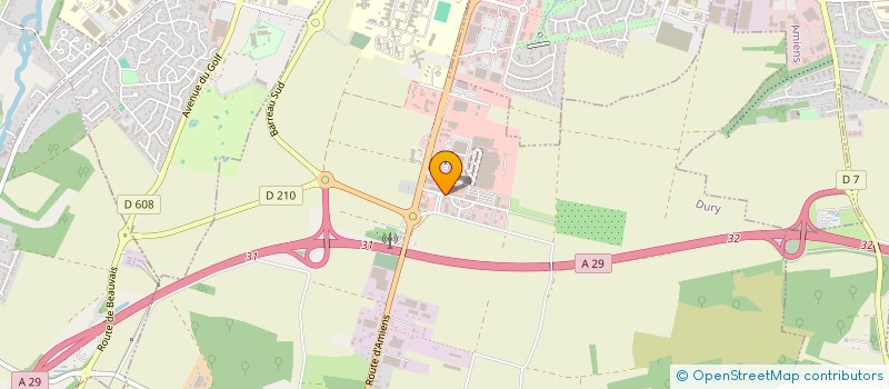 localisation de l'entreprise AZ'PLOMBERIE  DURY