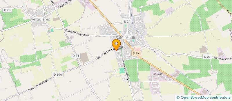 localisation de l'entreprise AZ POSE à SAINT-ANDIOL