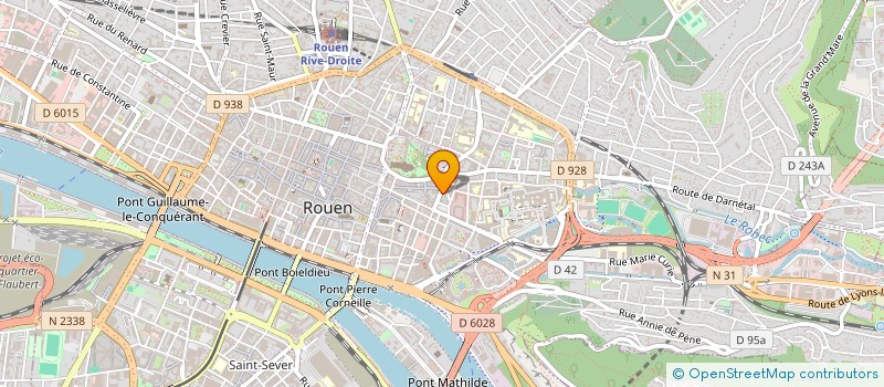 localisation de l'entreprise AZ PREST à ROUEN