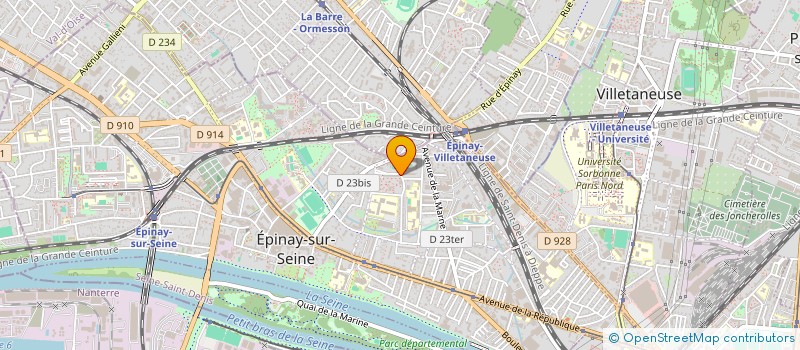 localisation de l'entreprise AZ PRO SERVICES à EPINAY-SUR-SEINE
