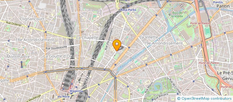 localisation de l'entreprise AZ- PROJECT  PARIS