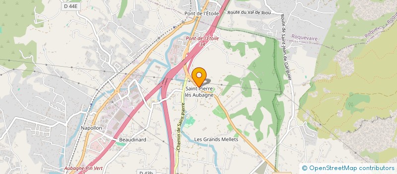 localisation de l'entreprise AZ PROMOTION à AUBAGNE