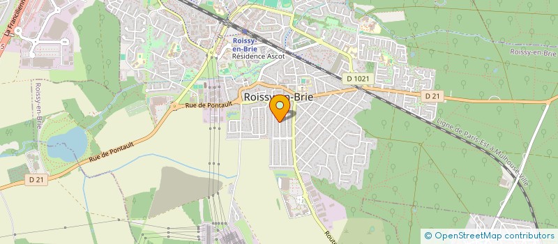 localisation de l'entreprise AZ PROPERTY  ROISSY-EN-BRIE