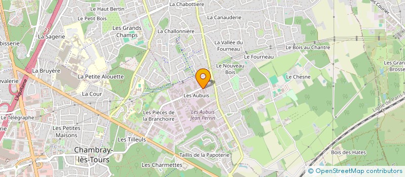 localisation de l'entreprise AZ PROTECTION  SAINT-AVERTIN