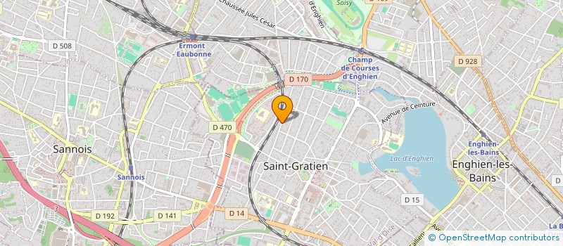 localisation de l'entreprise AZ RENOV  SAINT-GRATIEN