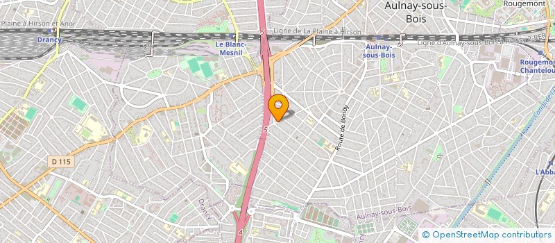 localisation de l'entreprise AZ RENOV à AULNAY-SOUS-BOIS