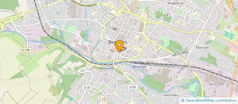 localisation de l'entreprise AZ RENOV  BEAUVAIS