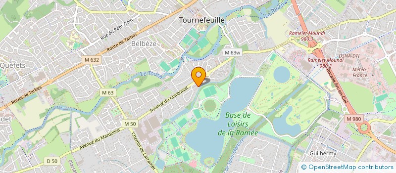 localisation de l'entreprise AZ RENOVA 31 à TOURNEFEUILLE
