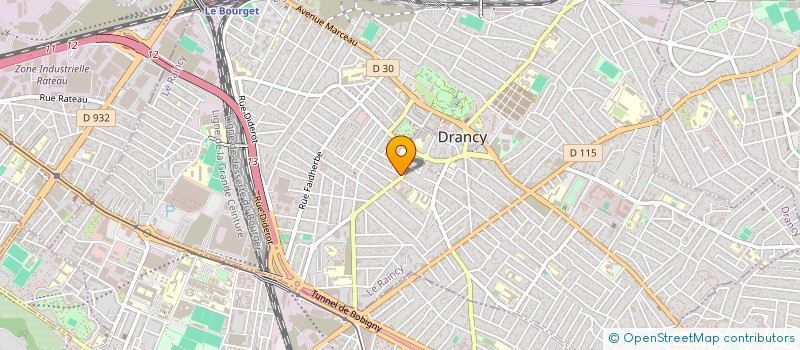localisation de l'entreprise AZ RENOVA à DRANCY