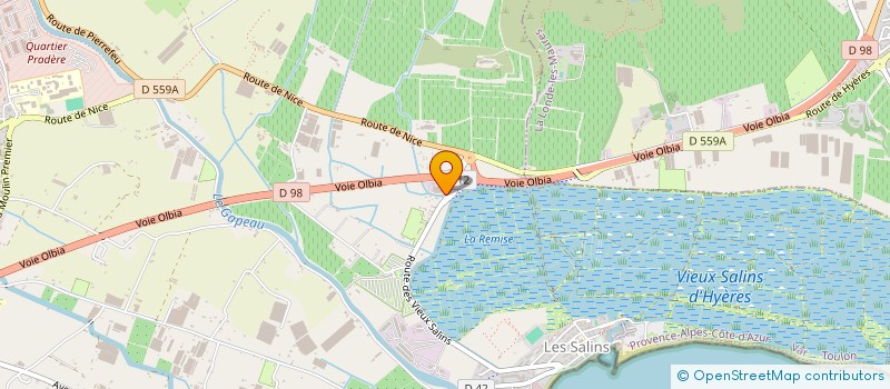 localisation de l'entreprise AZ RENOVATION à HYERES