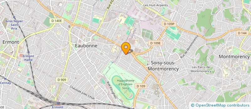 localisation de l'entreprise AZ RENOVATION  SOISY-SOUS-MONTMORENCY