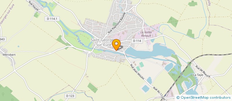 localisation de l'entreprise AZ SERVICES à SAINT-GEORGES-SUR-EURE