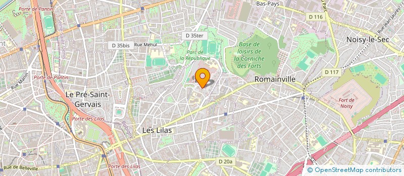 localisation de l'entreprise AZ TRANSDEM à PARIS