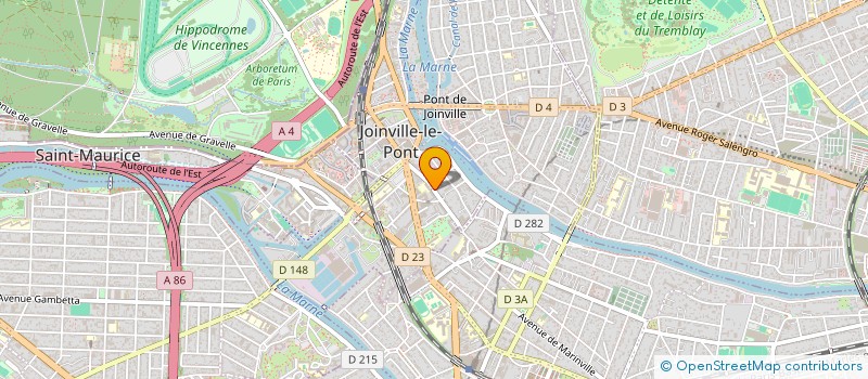 localisation de l'entreprise AZ TRAVEL  JOINVILLE-LE-PONT