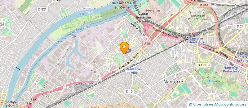 localisation de l'entreprise AZ TRUST  NANTERRE