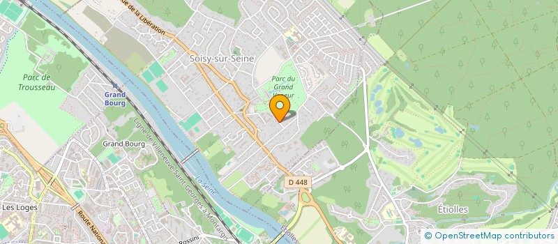 localisation de l'entreprise AZ2 à SOISY-SUR-SEINE