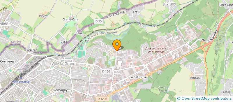 localisation de l'entreprise AZ2C  VILLE-LA-GRAND