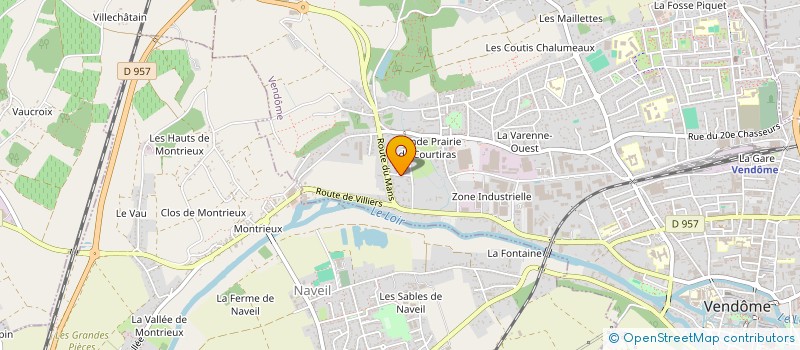 localisation de l'entreprise AZ2S BUILDING  VENDOME