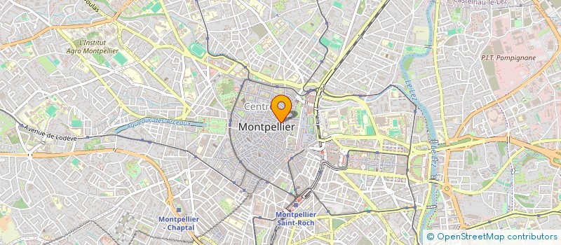 localisation de l'entreprise AZ34 à MONTPELLIER