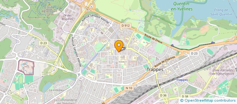 localisation de l'entreprise AZ3C à TRAPPES