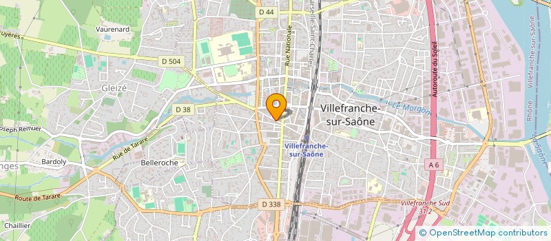 localisation de l'entreprise AZ51 à VILLEFRANCHE-SUR-SAONE