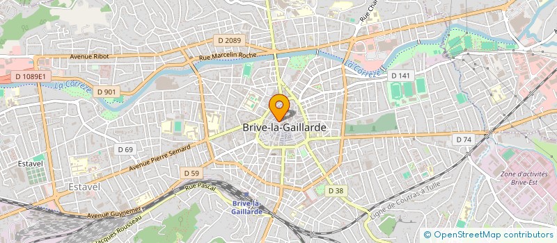 localisation de l'entreprise AZAD  BRIVE-LA-GAILLARDE
