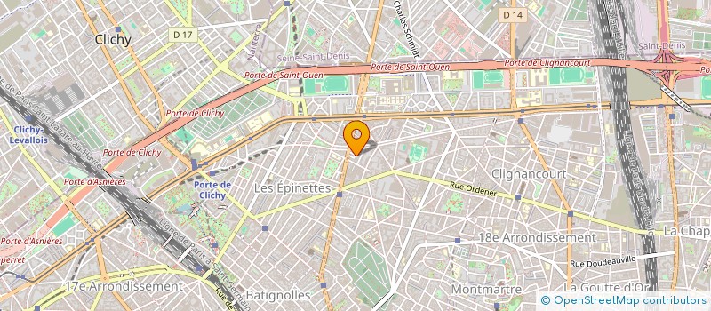 localisation de l'entreprise AZAD  PARIS