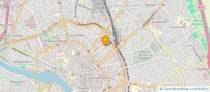 localisation de l'entreprise AZAD & SADAT  TOULOUSE